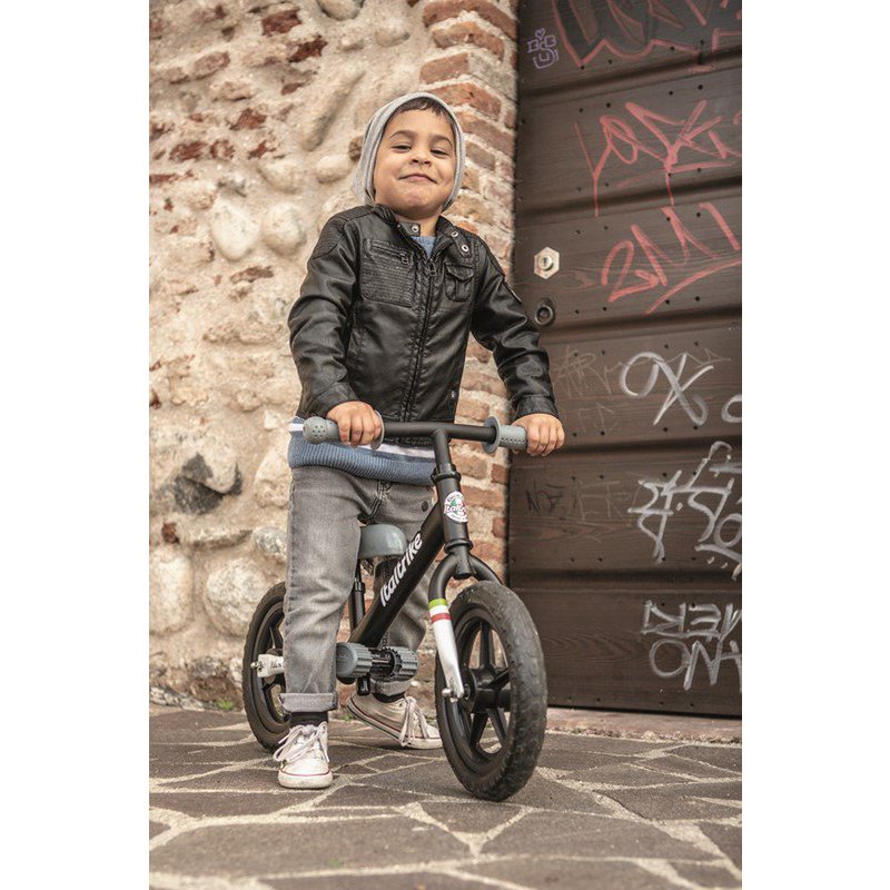 Pista - Balance Bike Steel - EVA Wheels - Black - 2/5 years