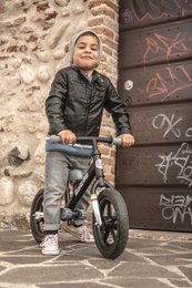 Pista - Balance Bike Steel - EVA Wheels - Black - 2/5 years