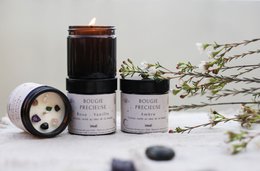 Precious Cyprus Wood Candle