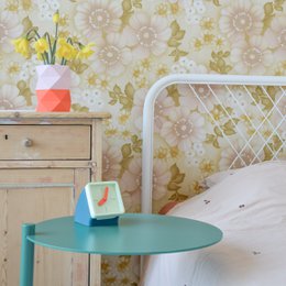 Horloge de bureau Green et menthe
