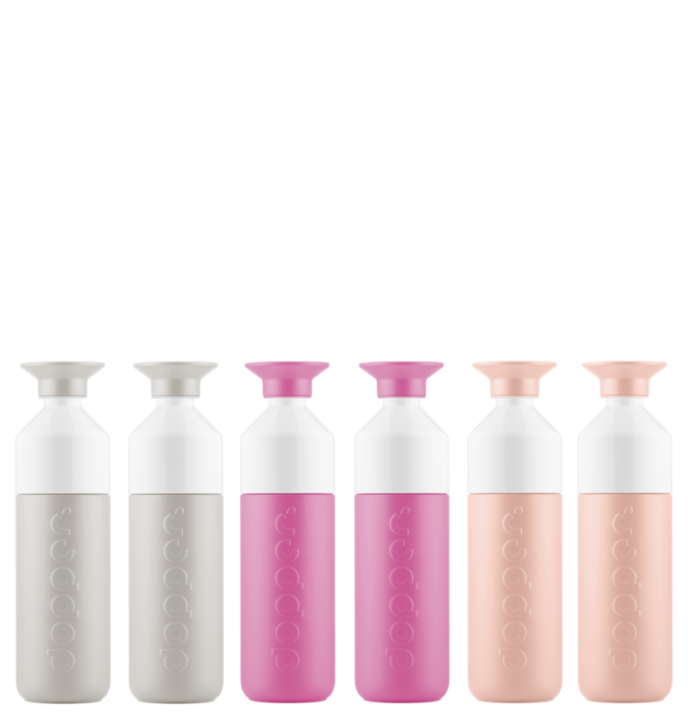 Dopperisoleret (580 ml) - Color Mix Box (2x3 stk)