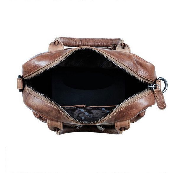 Arrigo Ladies Piccola spalla Mini Westernbag in pelle cognac