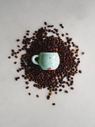 Rainbow Coffee Cup – Handcrafted Ceramic Made in Portugal