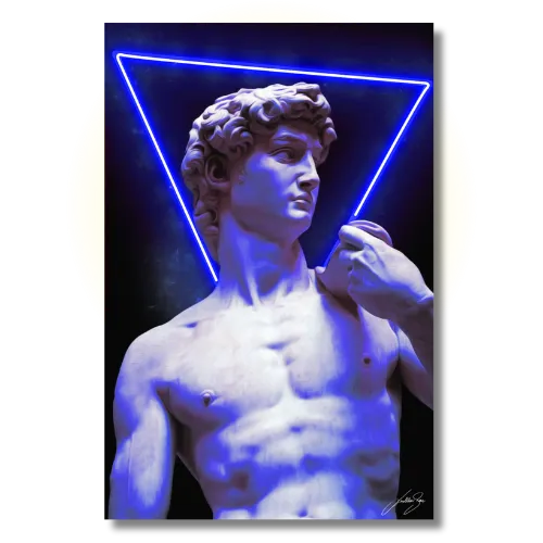 David Triangle | Arte de pared LED