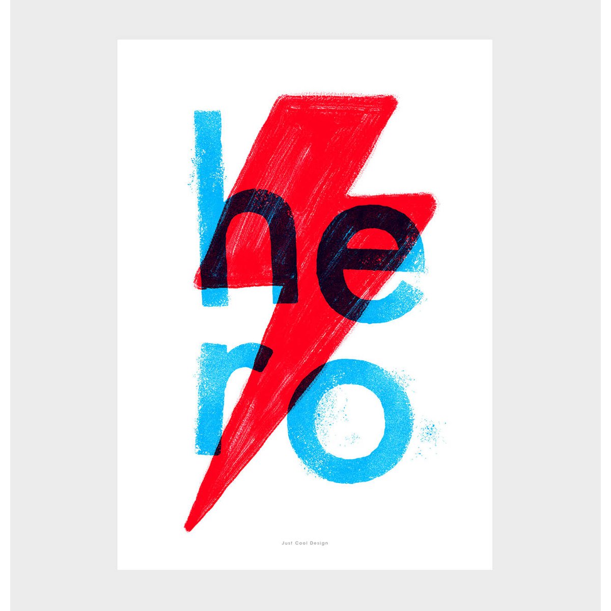 Hero Wandkunstdruck