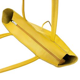 Bolso Shopper Universitario Piel Italiana para Mujer 58069