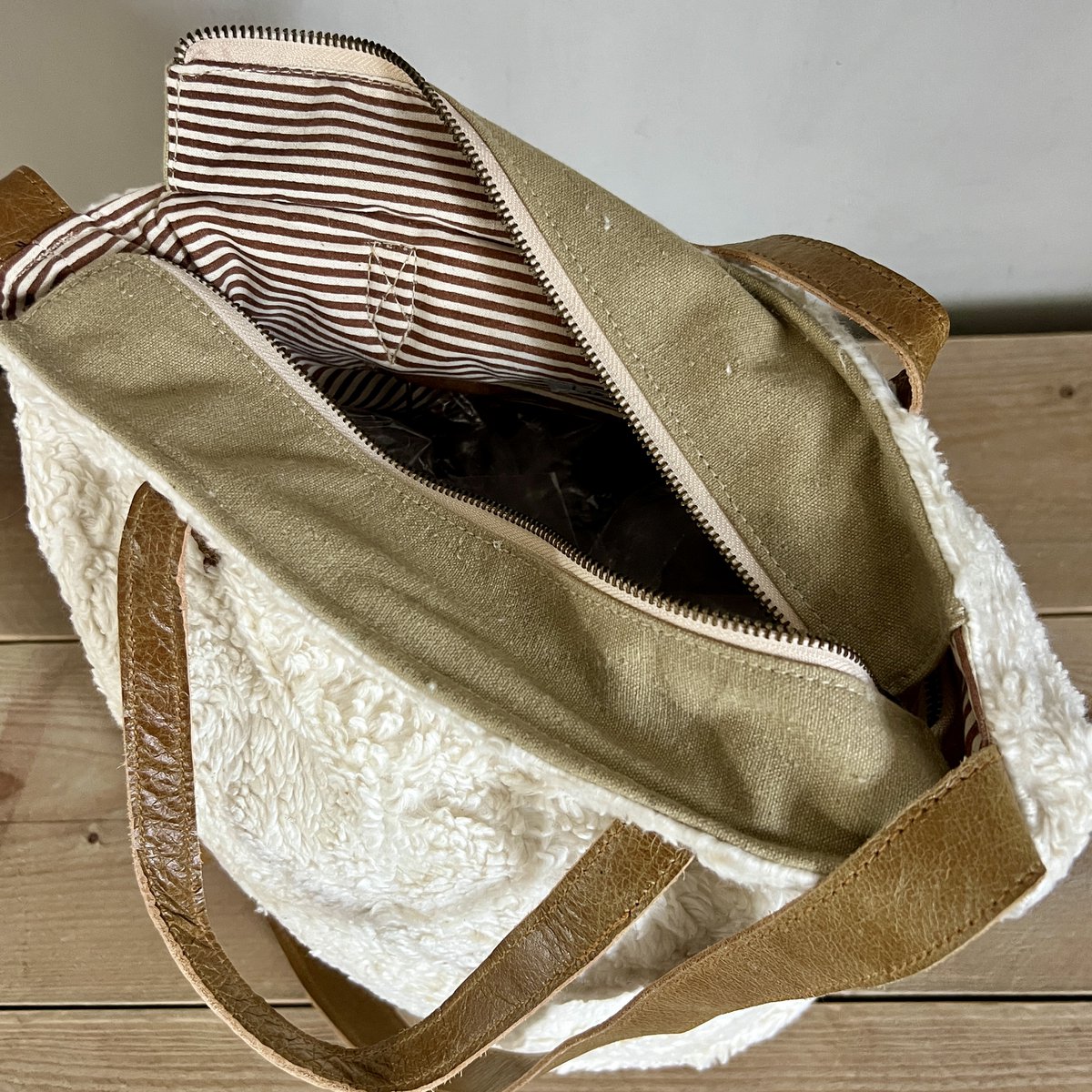 Teddy BucketBag cotton