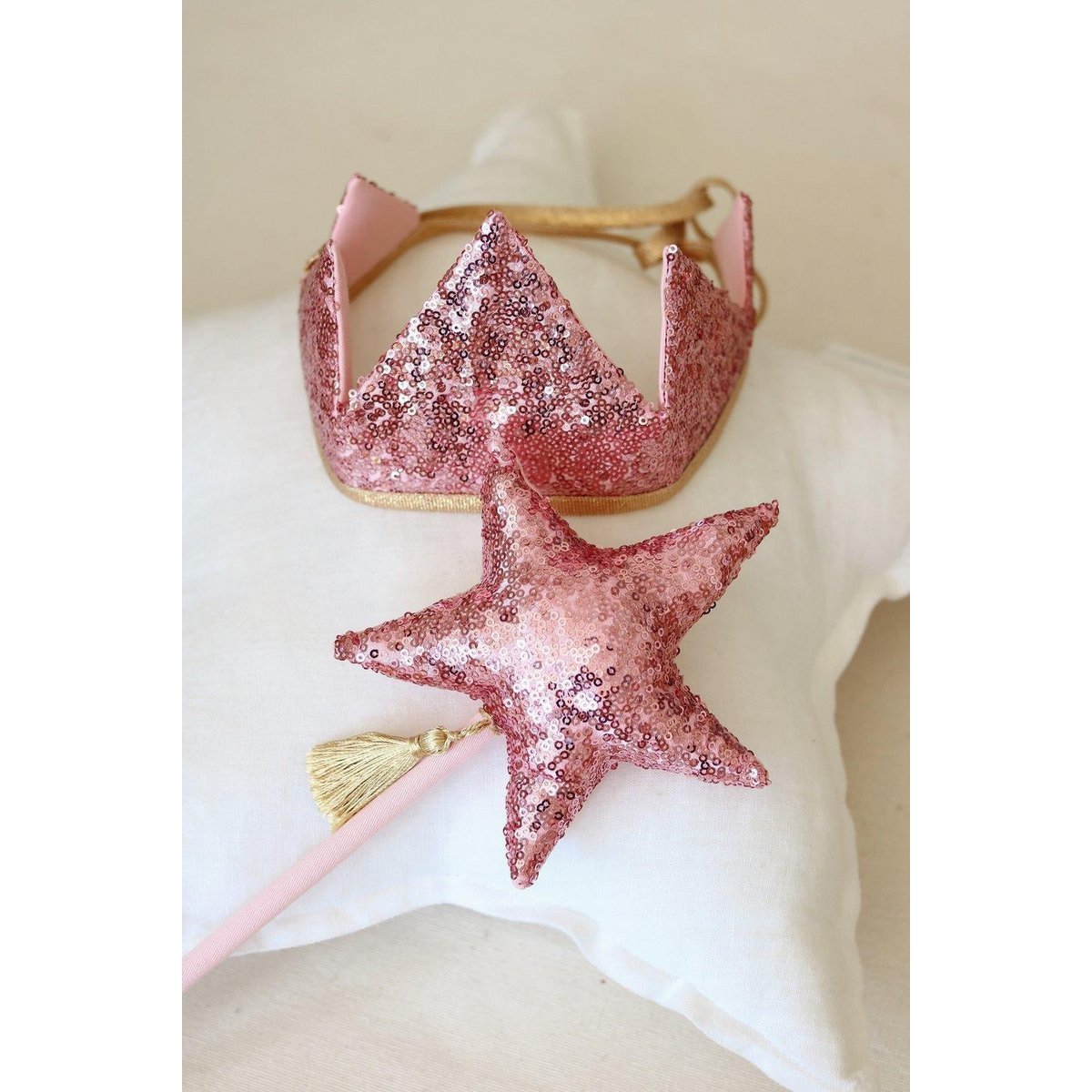 “Pink Sequins” Wand