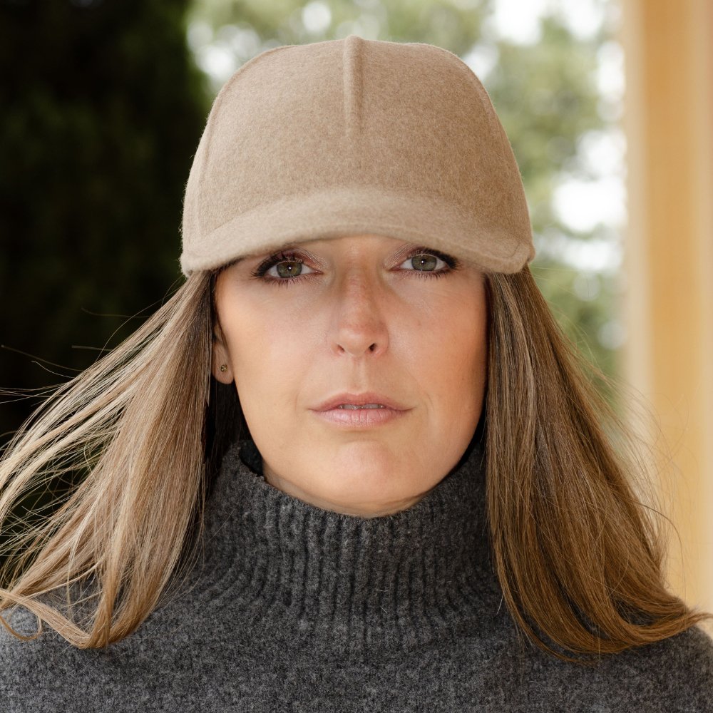 CASQUETTE en feutre de laine mixte
