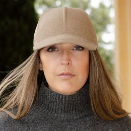 CASQUETTE en feutre de laine mixte