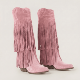 Fryda Pink Texan støvler