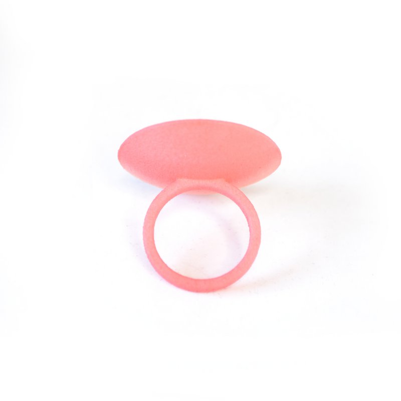 Round ring Coral/Rose