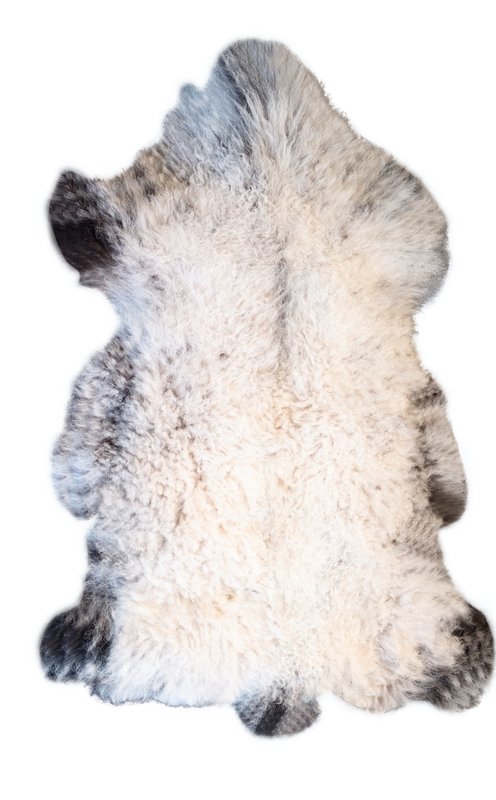 PELLE DI PECORA NATURALE MULTICOLORE (90-100 CM)