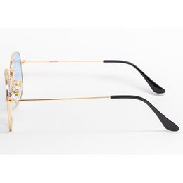 MAESTRI ITALIANI 200-7006 – Unisex Metal Sunglasses with UV400 Protection