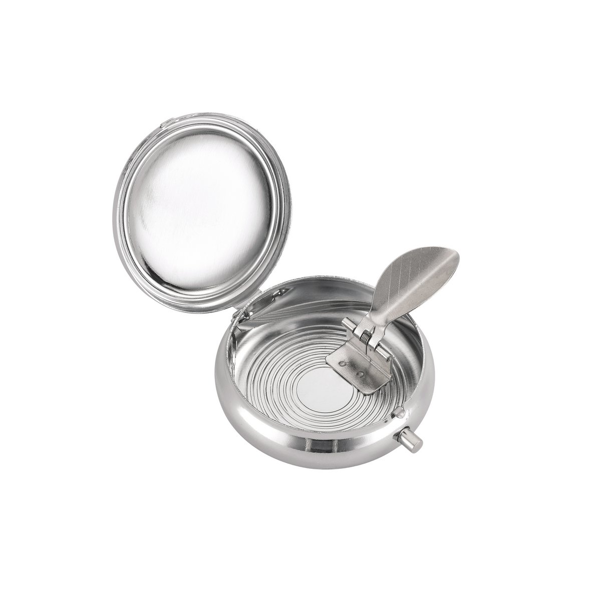 metal portable ashtray field