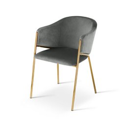 Dalila eetstoelen [set van 2] [Velvet]