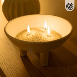 Cosmeau Sand Wax Scented Candle