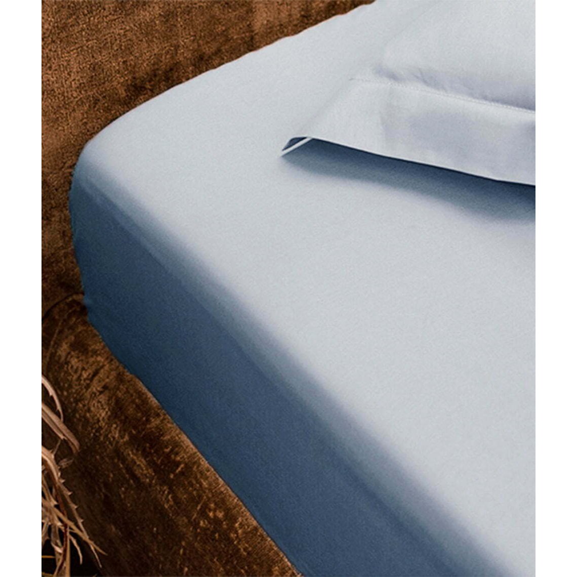 Satinlaken Heavenly Sand mit Gummizug