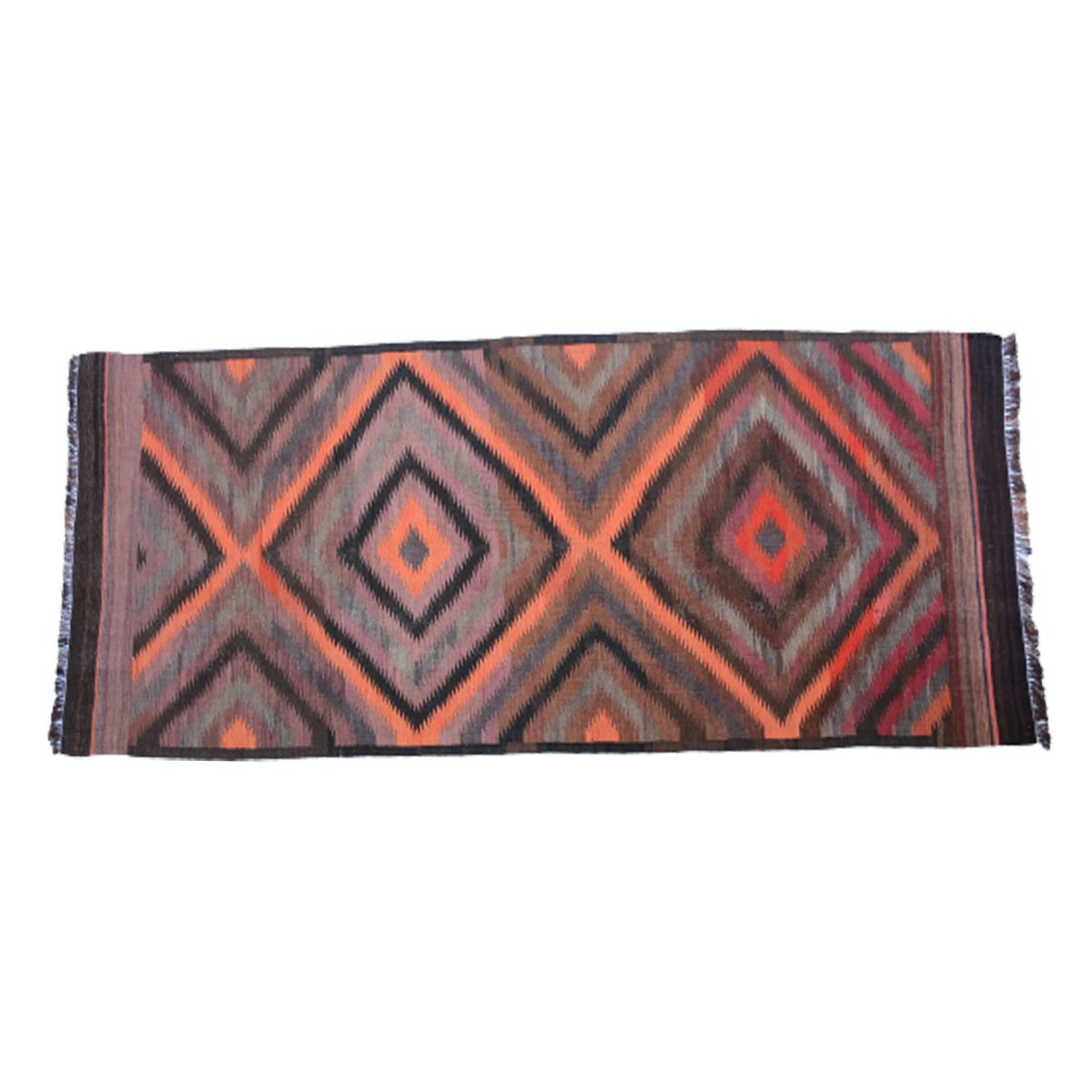 Vintage Makara Kilim Woolen Rug