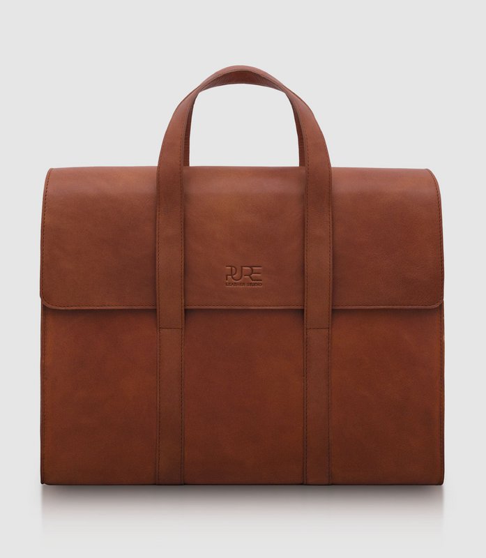 Kuffert LESATH cognac