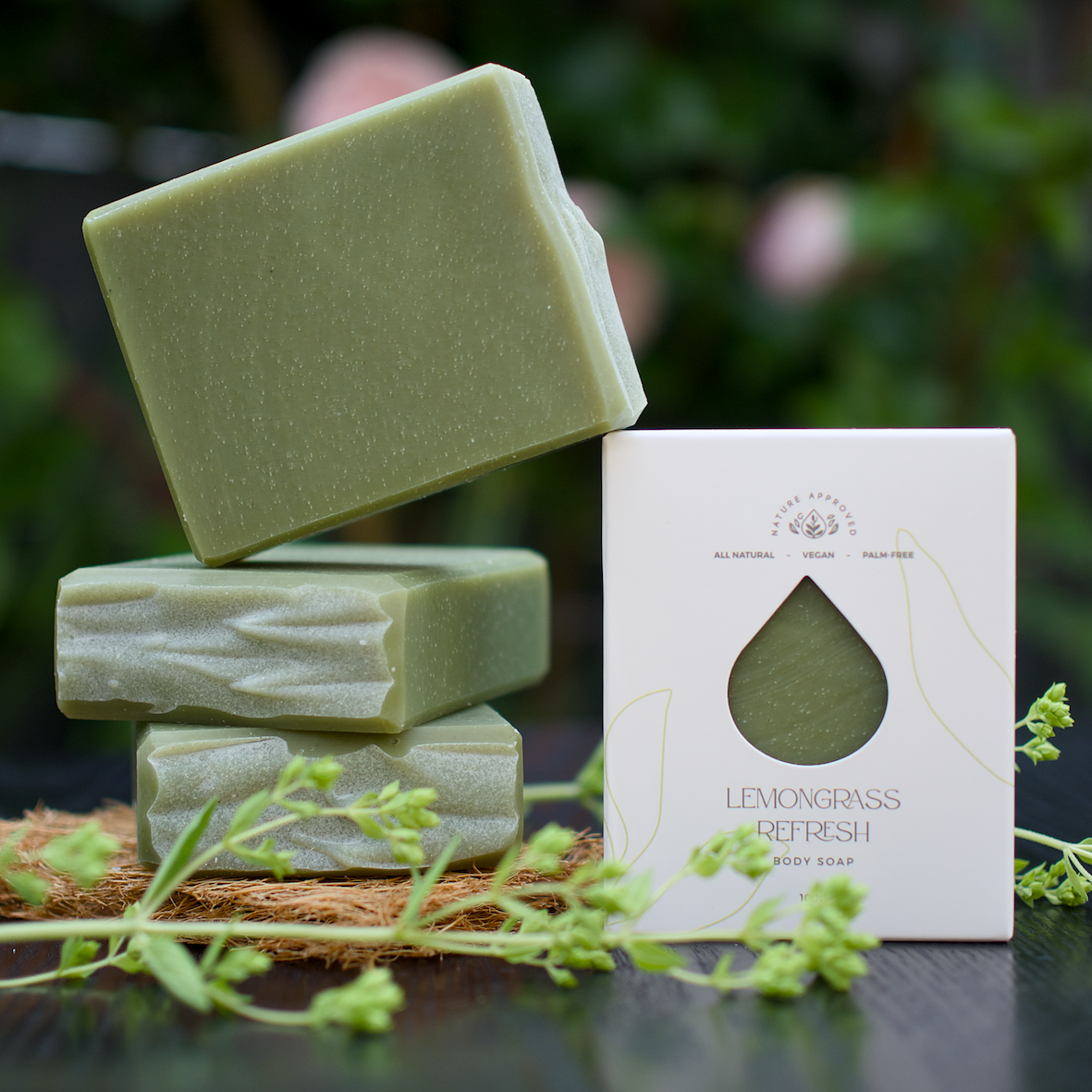 LEMONGRASS REFRESH - Body Soap - Vegan - Palm-free (100g)