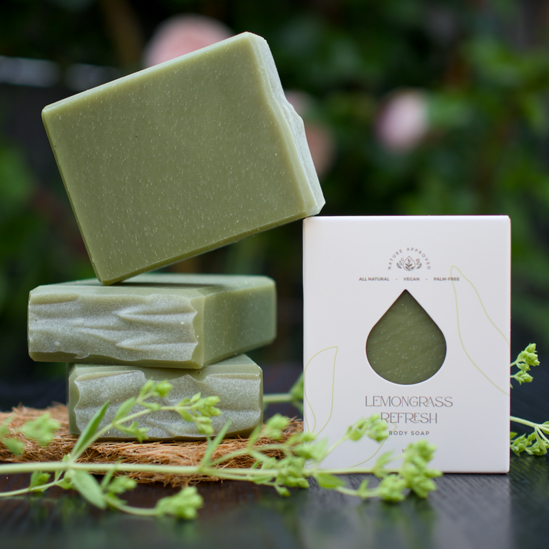 LEMONGRASS REFRESH - Body Soap - Vegan - Palm-free (100g)