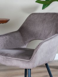 Spisestuestol Gina – Ramses – Taupe