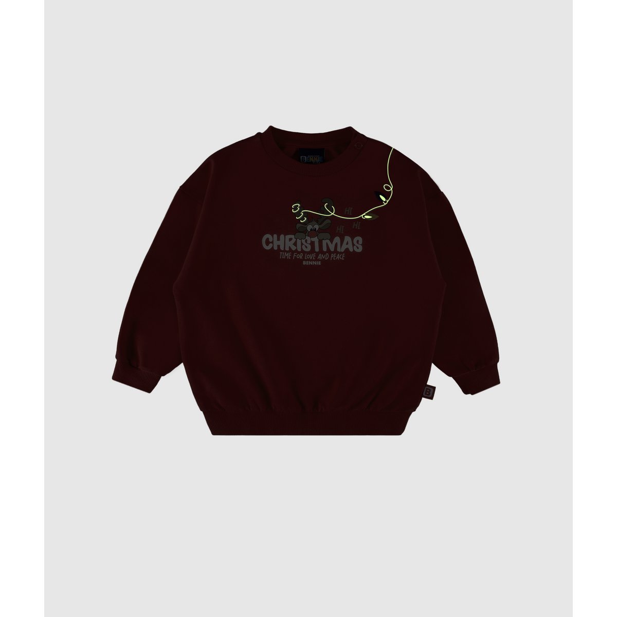 Julesweatshirt - Glow in the Dark