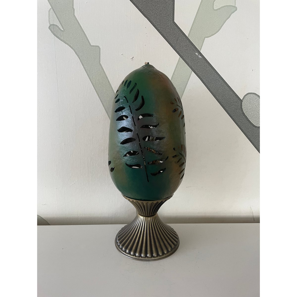 Gourd Lamp - Leaves