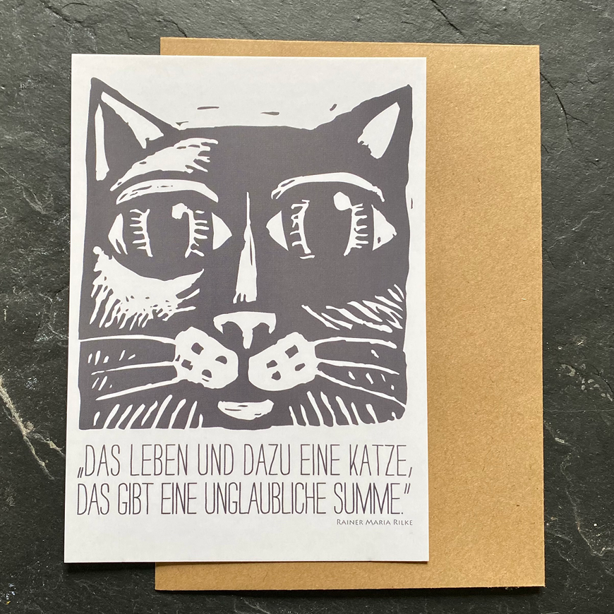Postcard "Cat"