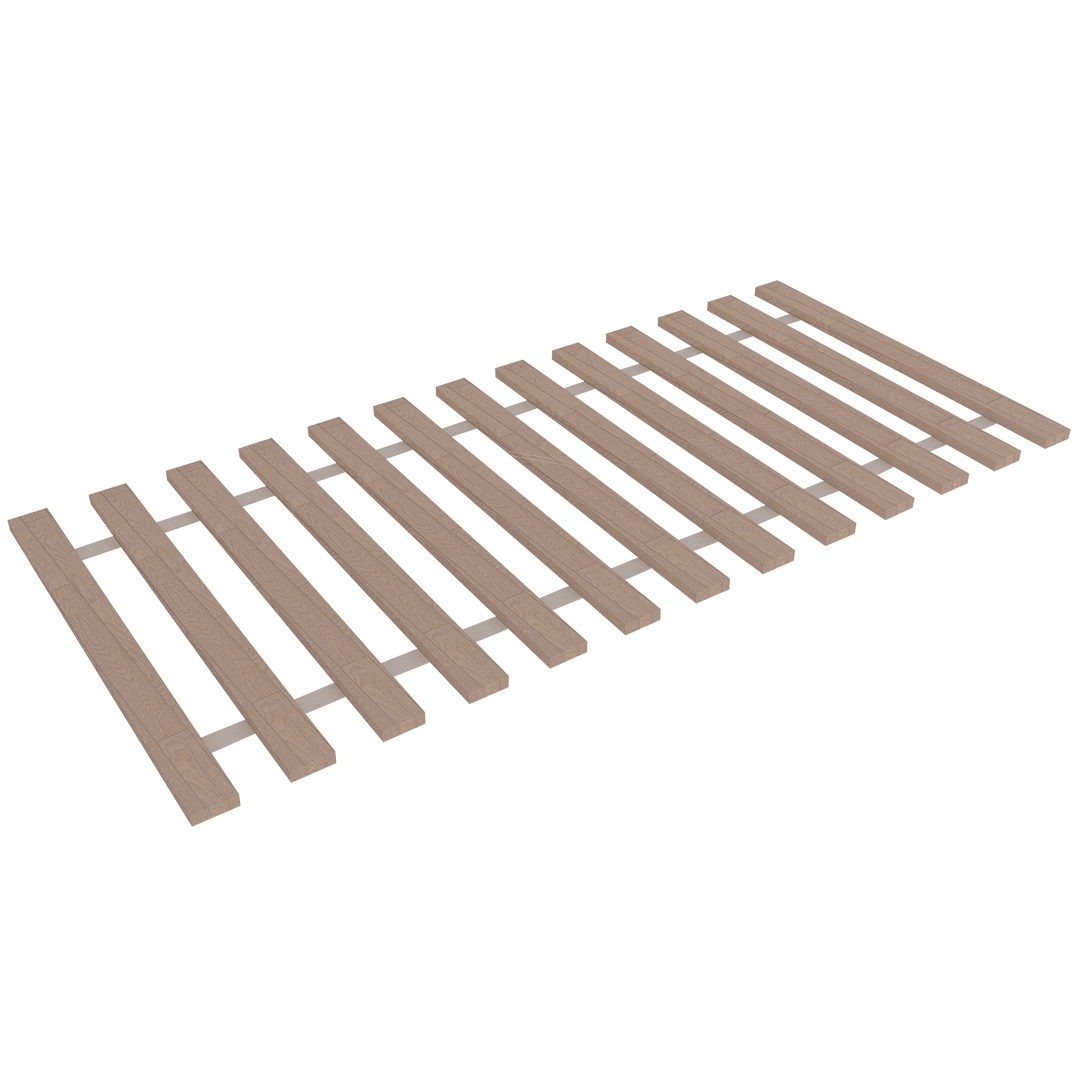 Lattenbodem hout