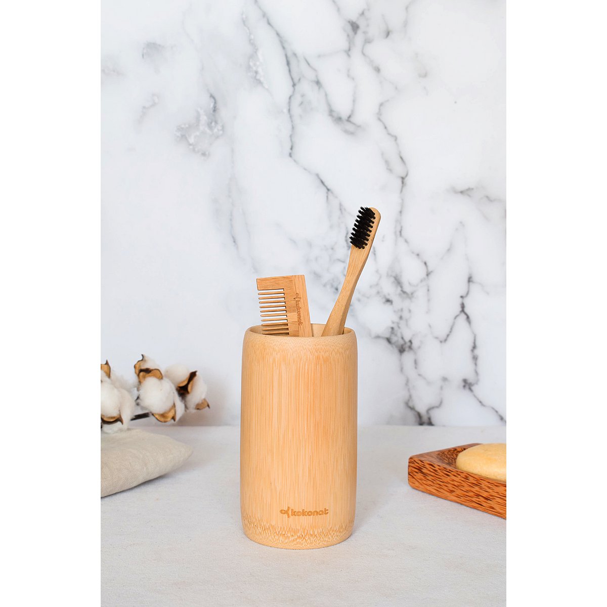 Bamboo Hair Comb 13x3cm | Bath natural accessory