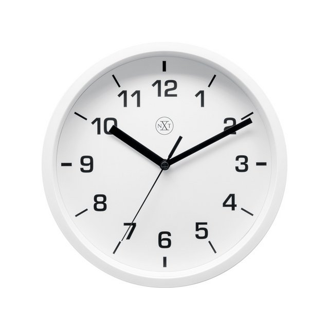 Wandklok NXT Easy Small 20 cm wit