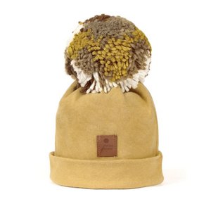 Winter hat ALPACA BOHO Mustard M