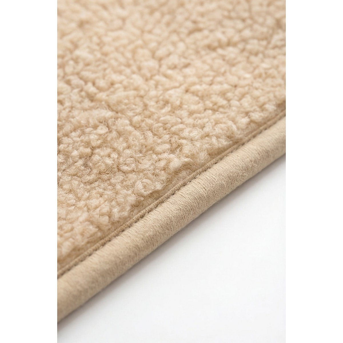 Wolldecke für das Kinderbett – 75 x 100 cm – einlagig – Merinowolle – Mandel