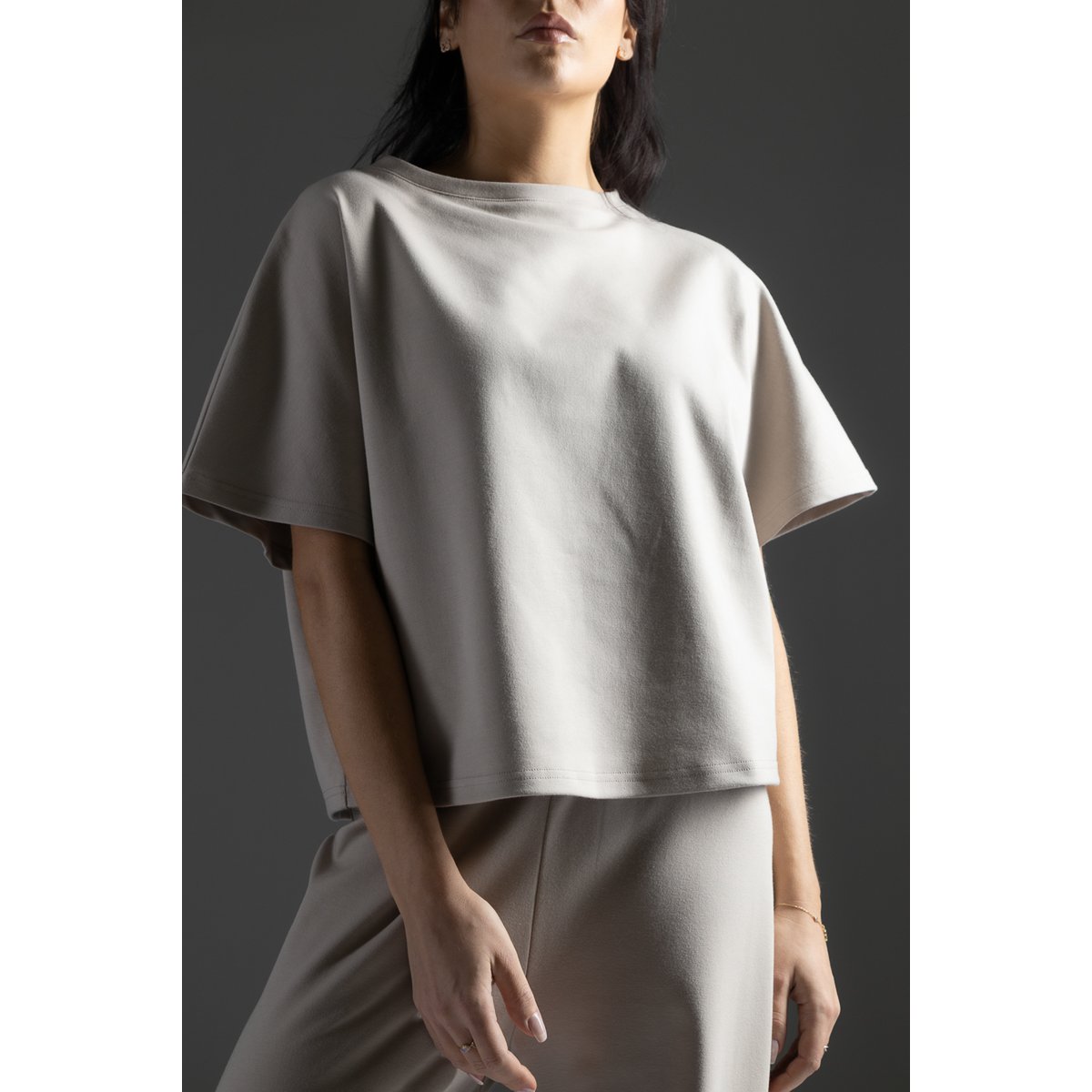 Lounge by Luin T-Shirt, Pale Sand