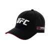 UFC Casquette Noire Homme – Sport Lifestyle, Réglable, Logo Officiel UFC, Protection Soleil