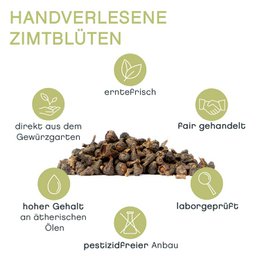 Kanelblomster hele, 100g