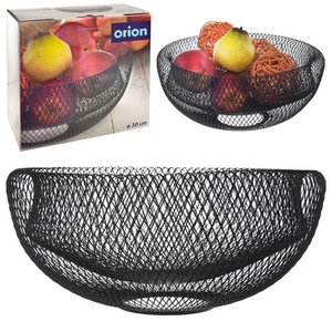 Fruit Basket Metal Black RADKA