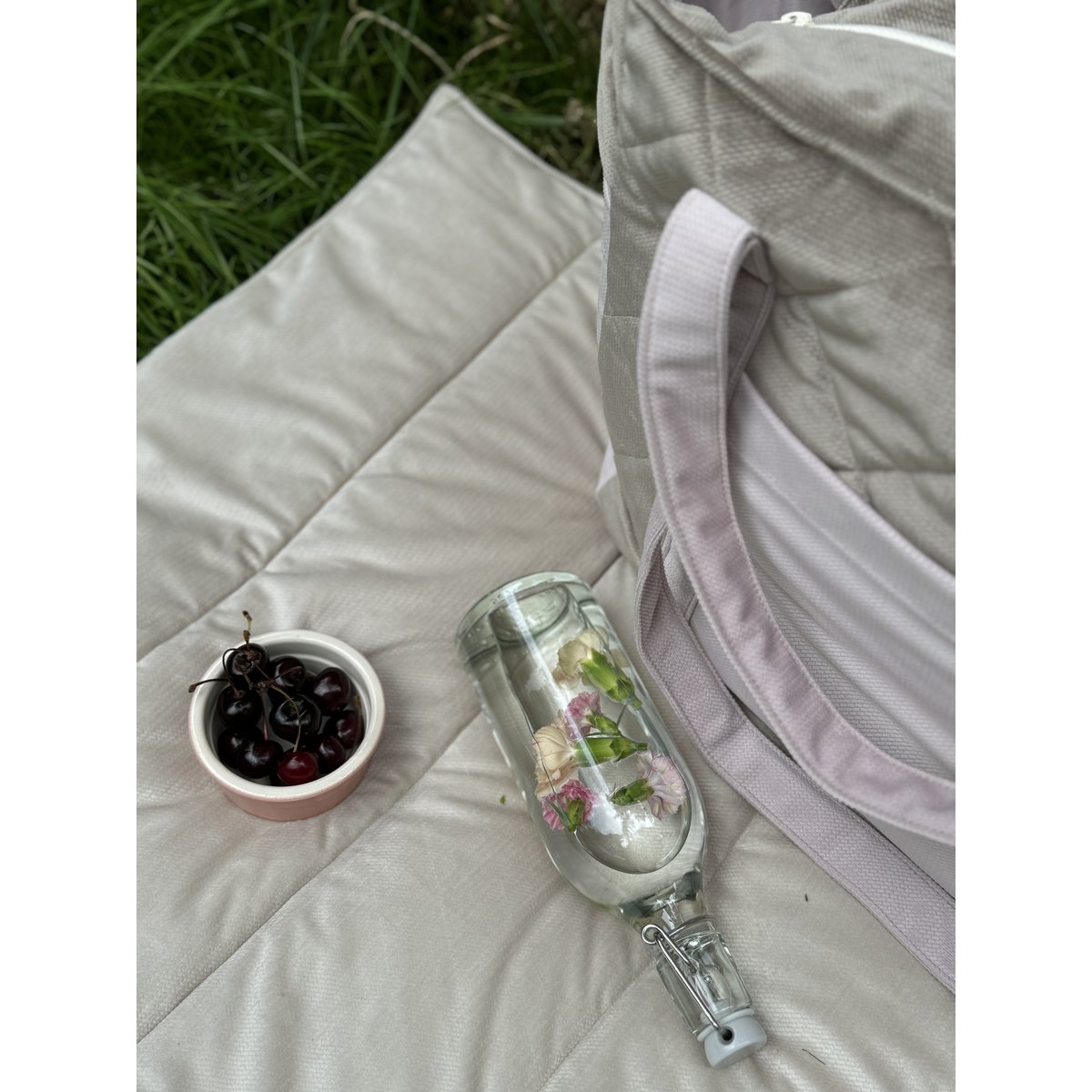 Rejsetaske "Pink & Beige"