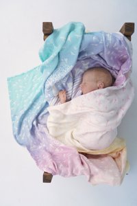 Baby blanket Marie in Wonderland