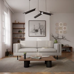 3-Seater Sofa CHELSEA - Cream