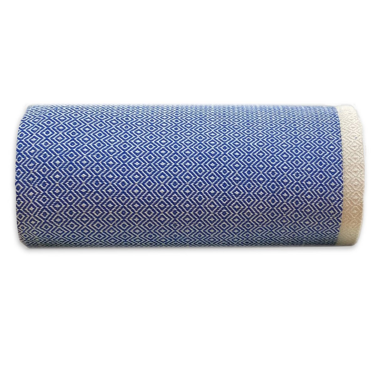 Plaid Grand Foulard Diamond – Lapizblau – 190 x 280 cm