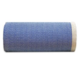 Plaid Grand foulard Diamond - Lapiz Blue - 190x280cm