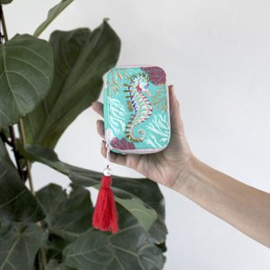 Coral Seahorse Box