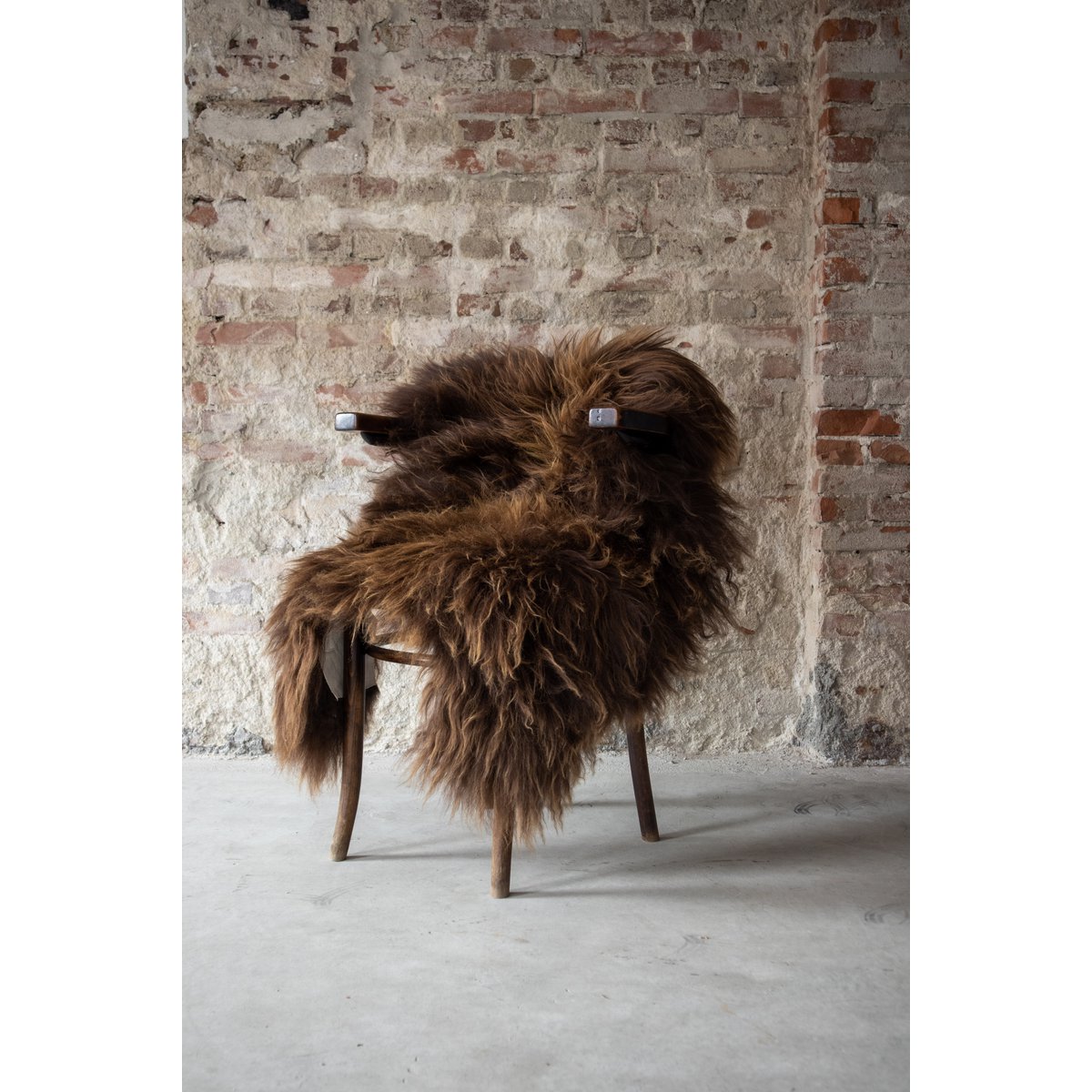 Icelandic sheepskin - Naturally brown
