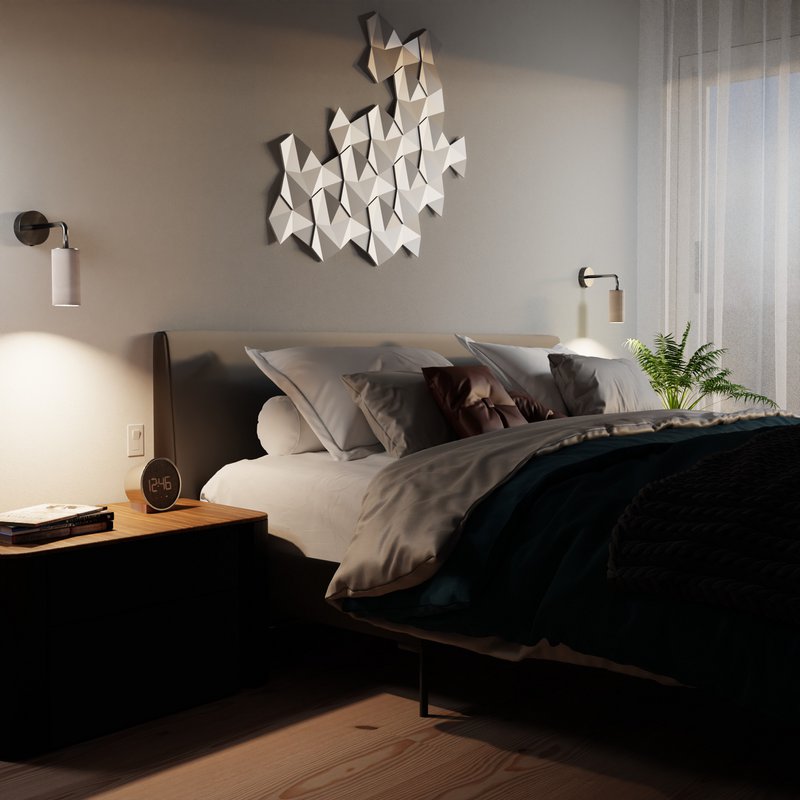 Betoniq kinkiet „Donoma 90” 1 lampa