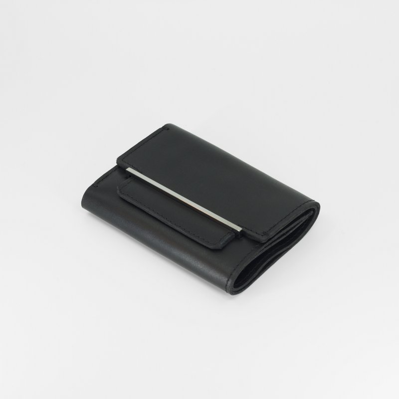 FRAME wallet - black rhodium
