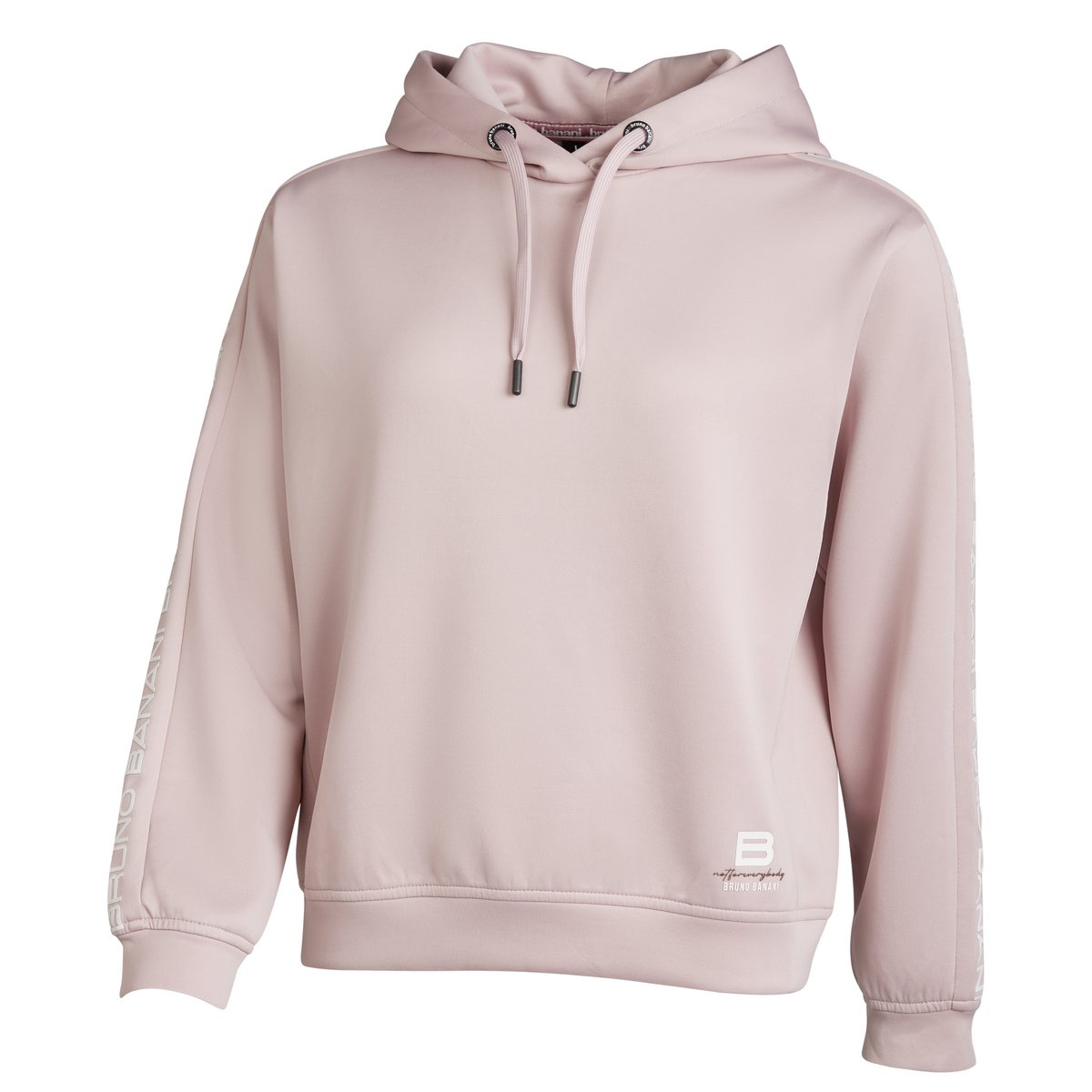 Bruno Banani women's hoodie with printed sleeves