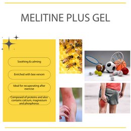 Camille Cosmetics | Melitine plus gel - spierbalsem - 75ml